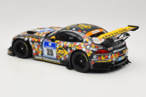 BMW Z4 GT3 #28 Team Walkenhorst J. Stuck / Sandritter ADAC 24 Hours Nurburgring 2014 Minichamps 1:18 151142328 Metall — bild 5 av 6