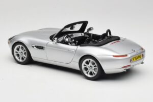 BMW Z8 E52 Cabriolet Silver Kyosho 1:18 80432411551 Metall — bild 5 av 8