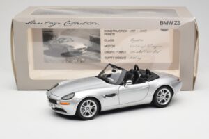 BMW Z8 E52 Cabriolet Silver Kyosho 1:18 80432411551 Metall — bild 8 av 8