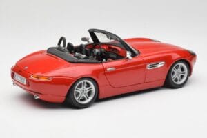 BMW Z8 E52 Röd Metallic Bburago 1:18 18-12032 Metall — bild 3 av 8