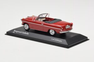 Borgward Isabella Cabriolet Röd Minichamps 1:43 400096060 Metall — bild 3 av 4