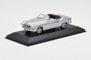 Borgward Isabella Cabriolet Silver Minichamps 1:43 400096030 Metall — bild 2 av 4