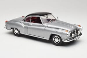 Borgward Isabella Coupe Grå & Svart Revell 1:18 8989 Metall — bild 6 av 8