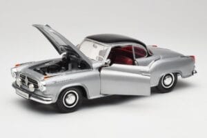 Borgward Isabella Coupe Grå & Svart Revell 1:18 8989 Metall — bild 8 av 8
