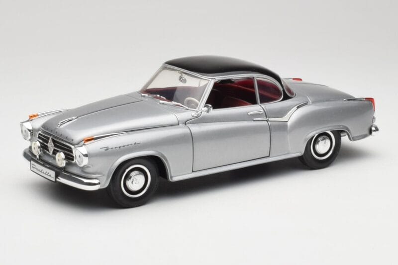 Borgward Isabella Coupe Grå & Svart Revell 1:18 8989 Metall