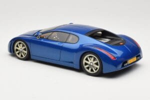 Bugatti EB 18.3 Chiron Blå AUTOart 1:18 70911 Metall — bild 7 av 8