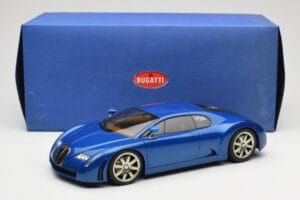 Bugatti EB 18.3 Chiron Blå AUTOart 1:18 70911 Metall — bild 8 av 8