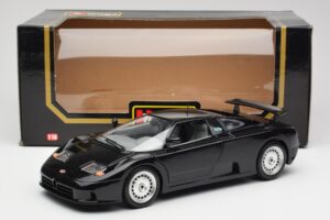 Bugatti EB110 Svart Bburago 1:18 3055 Metall — bild 8 av 8