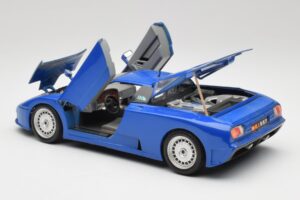 Bugatti EB110 Mörkblå Bburago 1:18 3035-DB Metall — bild 5 av 8