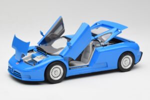 Bugatti EB110 GT Blå Anson 1:18 30303-W Metall — bild 2 av 8