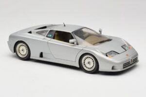 Bugatti EB110 Silver Bburago 1:18 3035-S Metall — bild 6 av 8