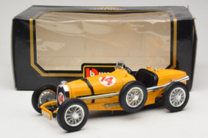 Bugatti Type 59 #14 Grand Prix Orange Bburago 1:18 3012 Metall — bild 6 av 6
