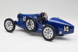 Bugatti Type 35 #14 Dark Blue Norev 1:12 125703 Metall — bild 5 av 6