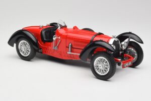 Bugatti Type 55 Röd Bburago 1:18 3009 Metall — bild 4 av 6