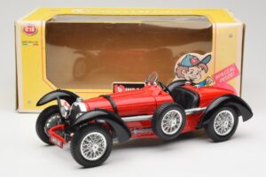Bugatti Type 55 Röd Bburago 1:18 3009 Metall — bild 6 av 6