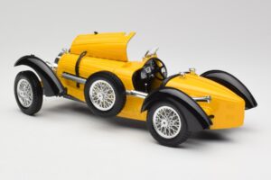 Bugatti Type 59 Gul Bburago 1:18 3005 Metall — bild 5 av 8