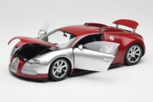 Bugatti Veyron Edition Centenaire Chrome Red Minichamps 1:18 100110851-O Metall — bild 2 av 8