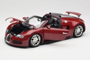 Bugatti Veyron Grand Sport Röd Minichamps 1:18 100110832 Metall — bild 2 av 9