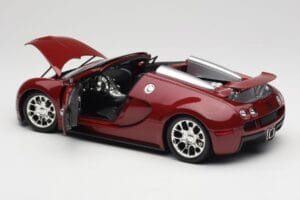 Bugatti Veyron Grand Sport Röd Minichamps 1:18 100110832 Metall — bild 6 av 9
