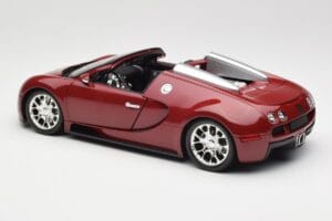 Bugatti Veyron Grand Sport Röd Minichamps 1:18 100110832 Metall — bild 8 av 9