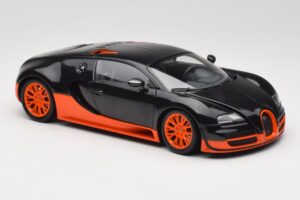 Bugatti Veyron Super Sport Top Gear Edition Minichamps 1:18 519101101 Metall — bild 6 av 8