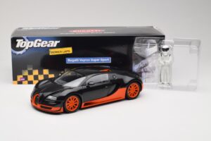 Bugatti Veyron Super Sport Top Gear Edition Minichamps 1:18 519101101 Metall — bild 8 av 8
