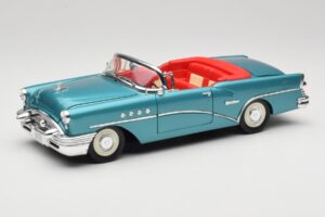 Buick Century Cabriolet Blå Mira 1:18 6134 Metall