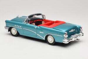 Buick Century Cabriolet Blå Mira 1:18 6134 Metall — bild 7 av 8