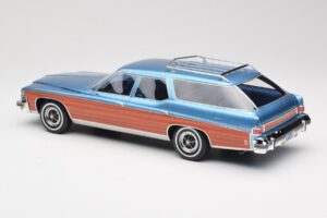 Buick Estate Wagon Light Blue Metallic BoS Models 1:18 BOS417 Resin — bild 5 av 6