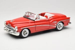Buick Skylark Cabriolet Röd Motormax 1:18 73129 Metall