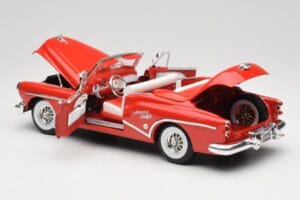 Buick Skylark Cabriolet Röd Motormax 1:18 73129 Metall — bild 5 av 8