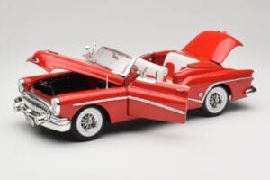 Buick Skylark Röd Motormax 1:18 411393-M1 Metall — bild 2 av 8