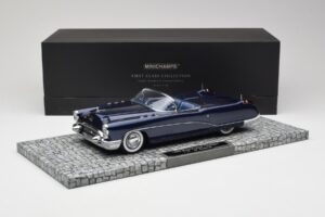 Buick Wildcat I Concept Mörkblå Minichamps 1:18 107141331 Metall — bild 6 av 6