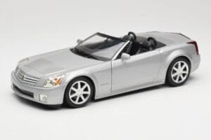 Cadillac XLR Cabrio Silver Hot Wheels 1:18 53838 Metall