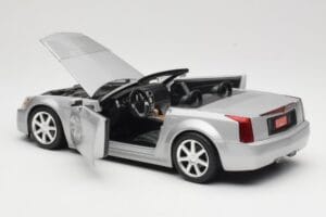 Cadillac XLR Cabrio Silver Hot Wheels 1:18 53838 Metall — bild 5 av 8
