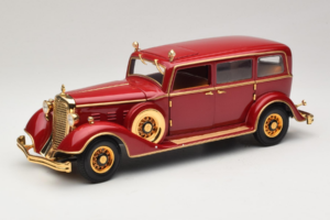 Cadillac Deluxe Tudor Statslimousine Puyi Siste Kejsare av Kina Sun Star 1:18 4100 Metall