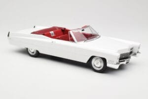 Cadillac DeVille Cabriolet Vit KK-Scale 1:18 KKDC180313 Metall — bild 4 av 6