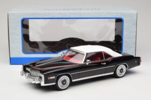 Cadillac Eldorado Cabriolet Svart MCG 1:18 MCG18473 Metall — bild 8 av 8