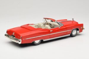 Cadillac Eldorado Cabriolet Röd Anson 1:18 30387 Metall — bild 3 av 8