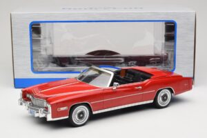 Cadillac Eldorado Cabriolet Röd MCG 1:18 MCG18471 Metall — bild 8 av 8