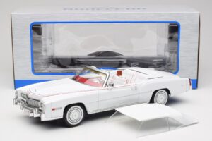 Cadillac Eldorado Cabriolet Vit MCG 1:18 MCG18474 Metall — bild 7 av 7