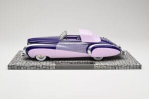 Cadillac Series 62 Cabriolet Rosa Minichamps 1:18 107148460 Metall