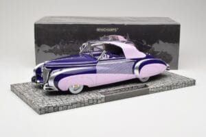 Cadillac Series 62 Cabriolet Rosa Minichamps 1:18 107148460 Metall — bild 6 av 6