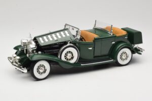 Cadillac Sport Phaeton Grön Anson 1:18 30383 Metall — bild 2 av 9