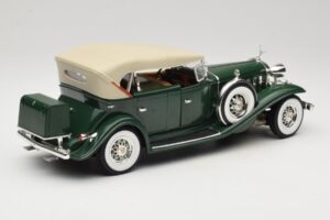 Cadillac Sport Phaeton Grön Anson 1:18 30383 Metall — bild 4 av 9