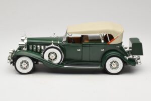 Cadillac Sport Phaeton Grön Anson 1:18 30383 Metall — bild 5 av 9