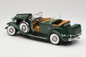 Cadillac Sport Phaeton Grön Anson 1:18 30383 Metall — bild 6 av 9