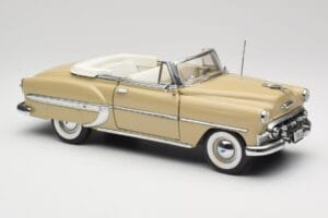 Chevrolet Bel Air Cabriolet Kräm Sun Star 1:18 1623 Metall — bild 6 av 8