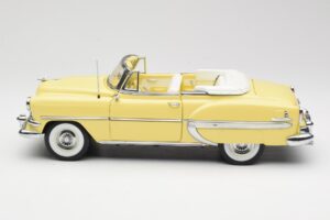 Chevrolet Bel Air Cabriolet Gul Sun Star 1:18 1712 Metall — bild 4 av 8