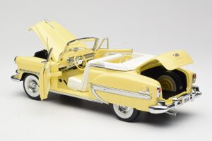 Chevrolet Bel Air Cabriolet Gul Sun Star 1:18 1712 Metall — bild 5 av 8